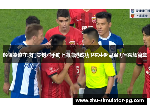 颜骏凌镇守球门零封对手助上海海港成功卫冕中超冠军再写荣耀篇章